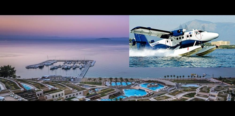 Med Sea Health Α.Ε ,Tο πρώτο ιδιωτικό υδατοδρόμιο Miraggio Thermal Spa Resort